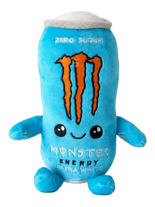 Blue can plush